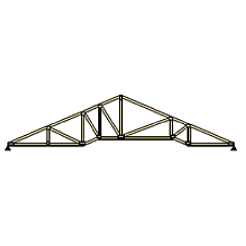 Tray or Coffer truss diagram