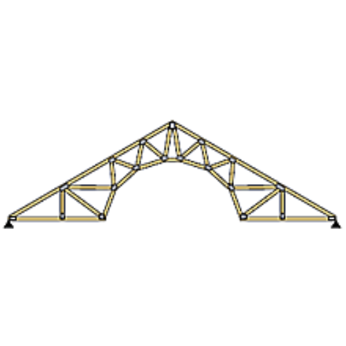 Barrel Vault truss diagram