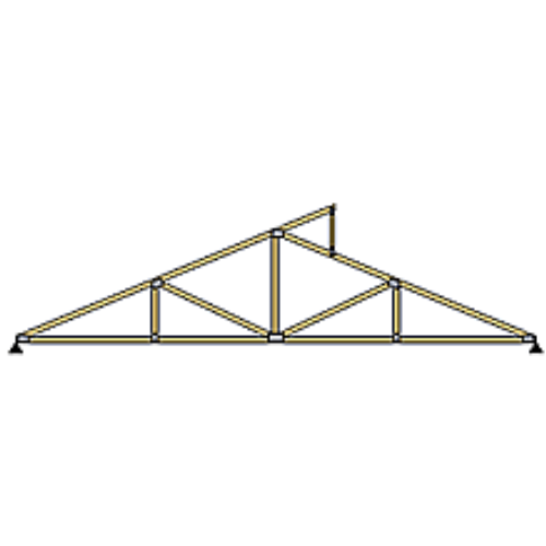 Clerestory truss diagram