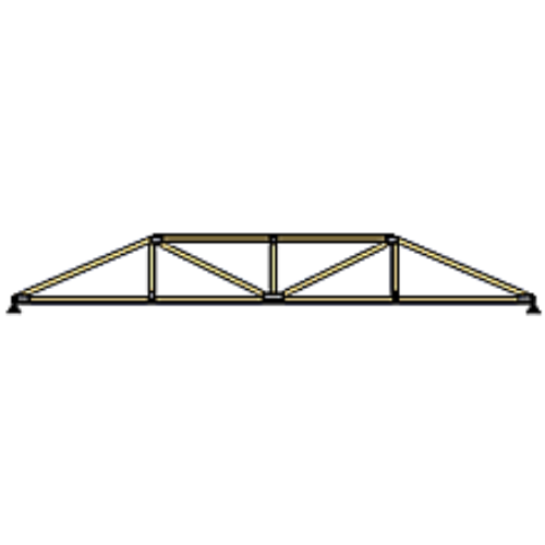 Hip truss digram