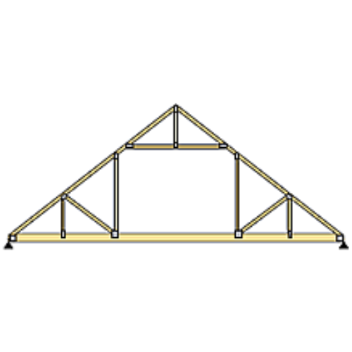 Room-In-Attic truss diagram