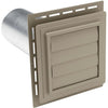 Ply Gem 7 x 7 Clay Vinyl Utility Vents