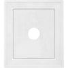 Ply Gem 8-3/16 x 8-3/16 Gray Vinyl Mounting Blocks
